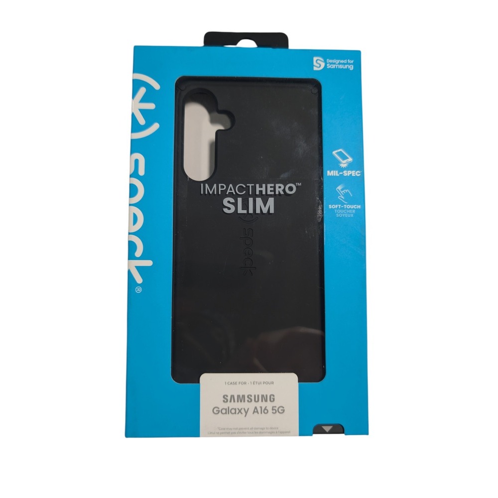 D5-Poly Speck ImpactHero Slim Case‎ Samsung Galaxy A16 5G - Black
